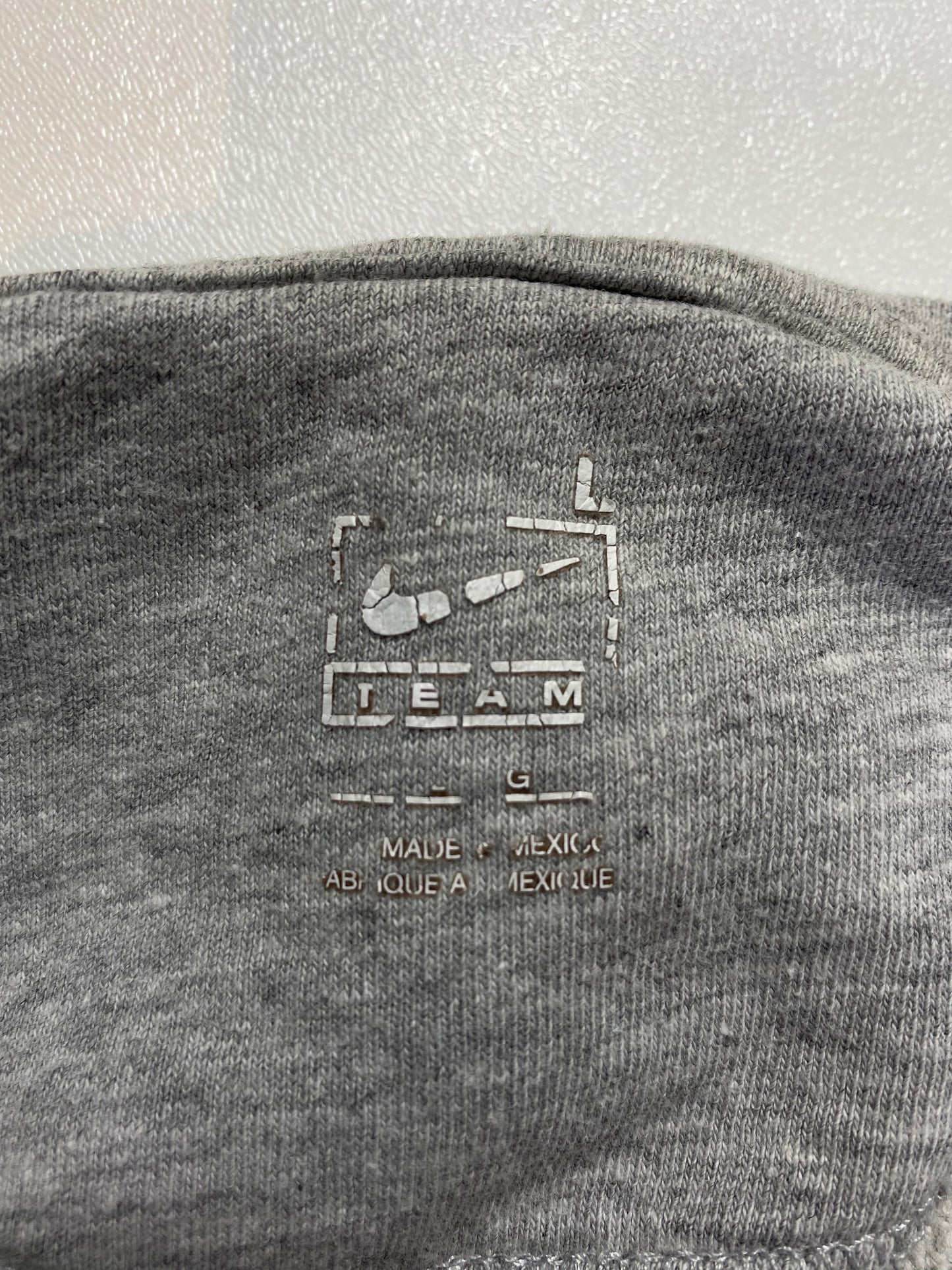 00' NIKE GEORGIA Size L Vintage College Hoodie Sweat-Shirts/ A415