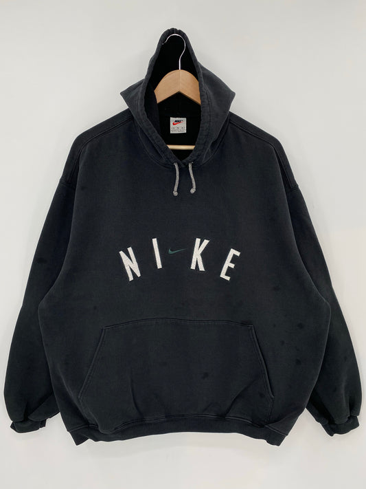 90's NIKE Size XL Vintage Hoodie Sweat shirt / K7141