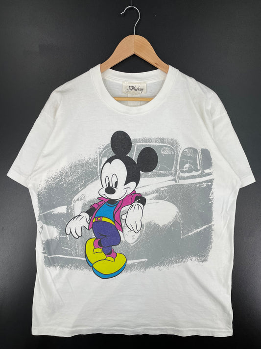 90’s DISNEY MICKEY Size One size(Approx.L) T-Shirt / A1680