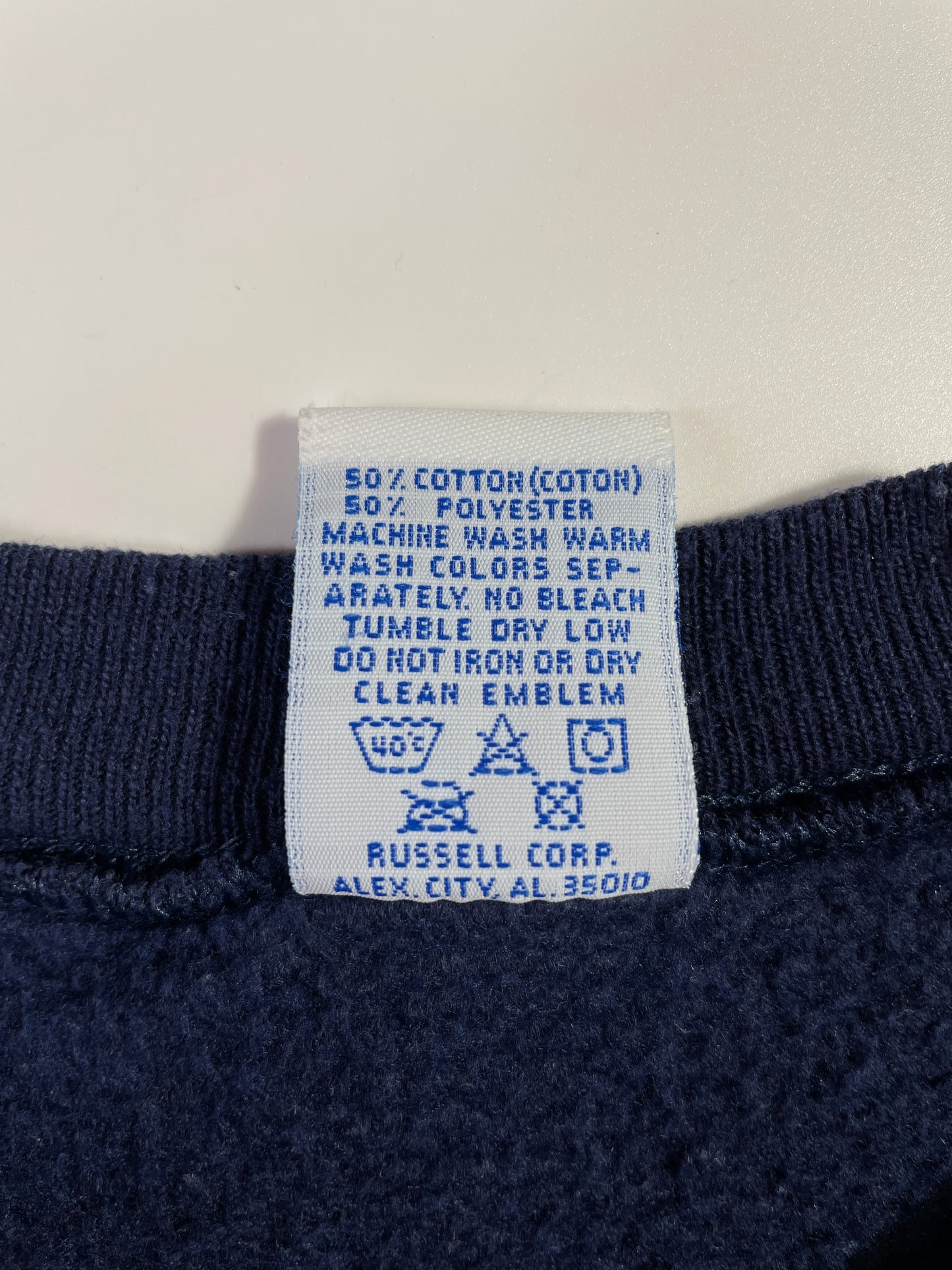 90's RUSSELL x MICHIGAN Made in USA Size L Vintage College Sweat-shirt / E1336S