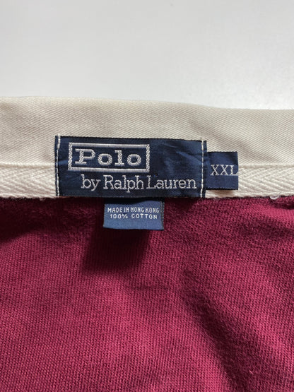 90's POLO RALPH LAUREN Size XXL Vintage Rugby-Shirt / K8613