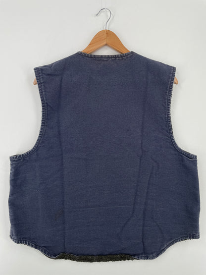 Vintage CARHARTT Made in USA Size L Duck Vest / A8646
