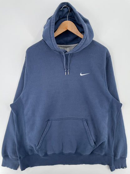 00’ NIKE MINI SWOOSH Size XXL Vintage Hoodie Sweat-shirt / A1623
