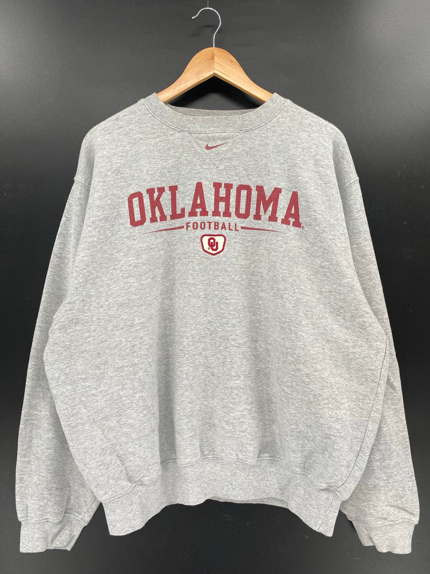 00' NIKE OKLAHOMA Size L Vintage Sweat shirt / K6573