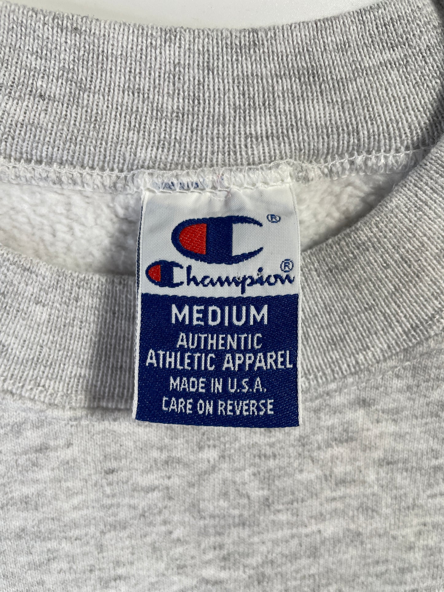 90's Champion x ILLINOIS STATE Size M Vintage College Sweat-shirt / A9788