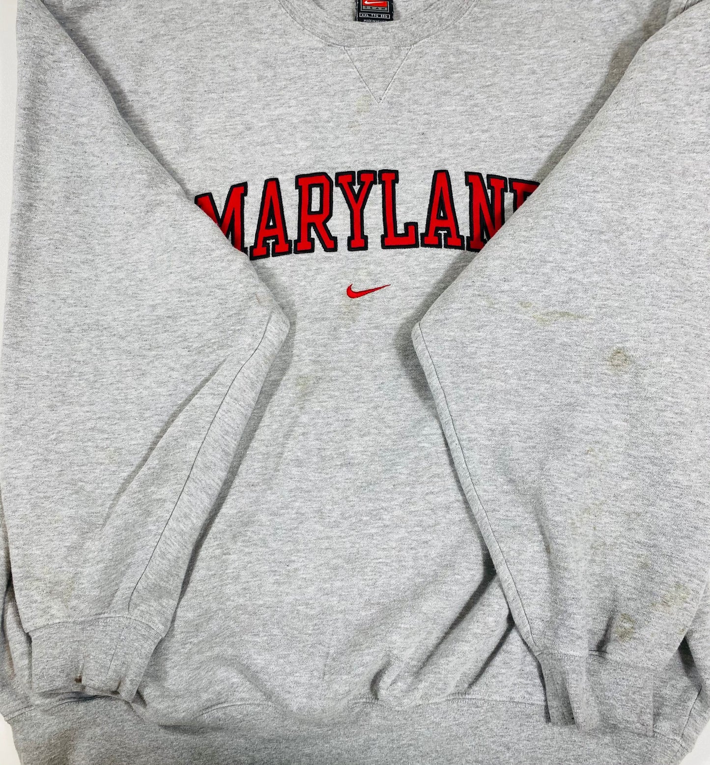 90’s NIKE MARYLAND Vintage Sweat-Shirt / 4721