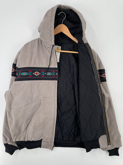 Vintage CARHARTT Size XL Hoodie Duck Jacket / A8991