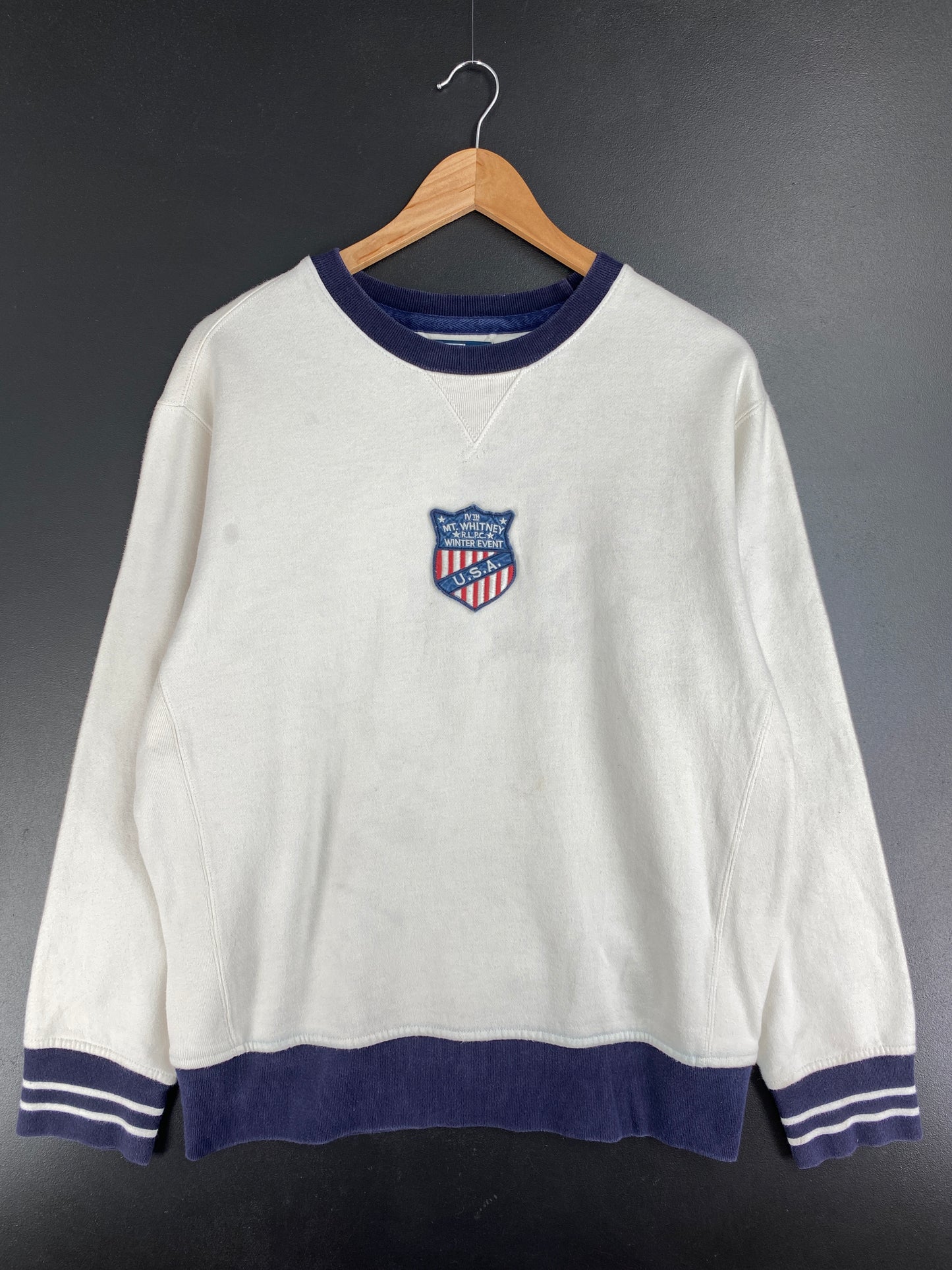 90's POLO RALPH LAUREN Size L Vintage Sweat-Shirt / E1601S