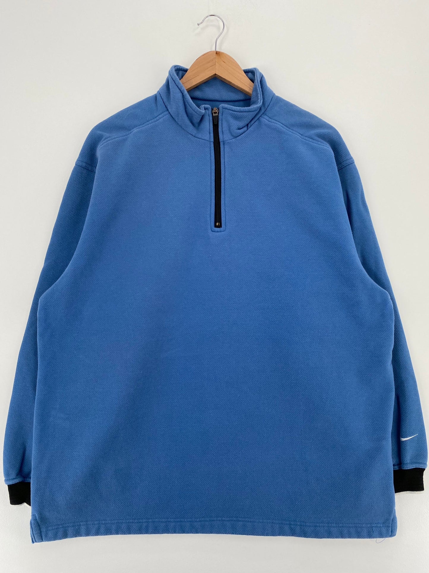 90's NIKE Size L Vintage Half-Zip Sweat-shirt / E1402S