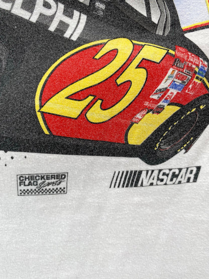 2002' NASCAR JERRY NADEAU Size XL Vintage Racing T-Shirts / A6171