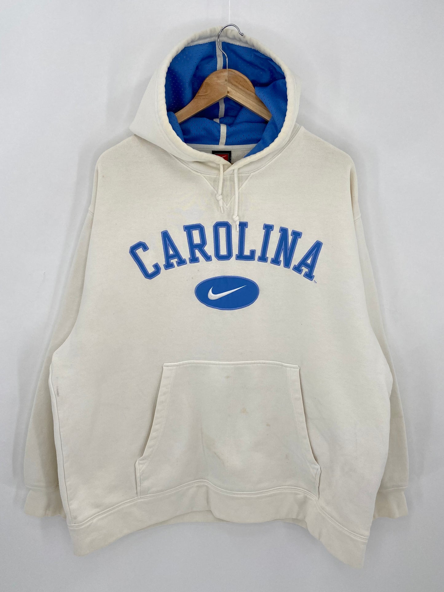 90’s NIKE Carolina Size L Vintage Hoodie Sweat-shirt / 6188