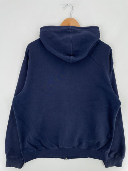 00' NIKE Size L Vintage Zip-up Hoodie Sweat-shirt / E3567S