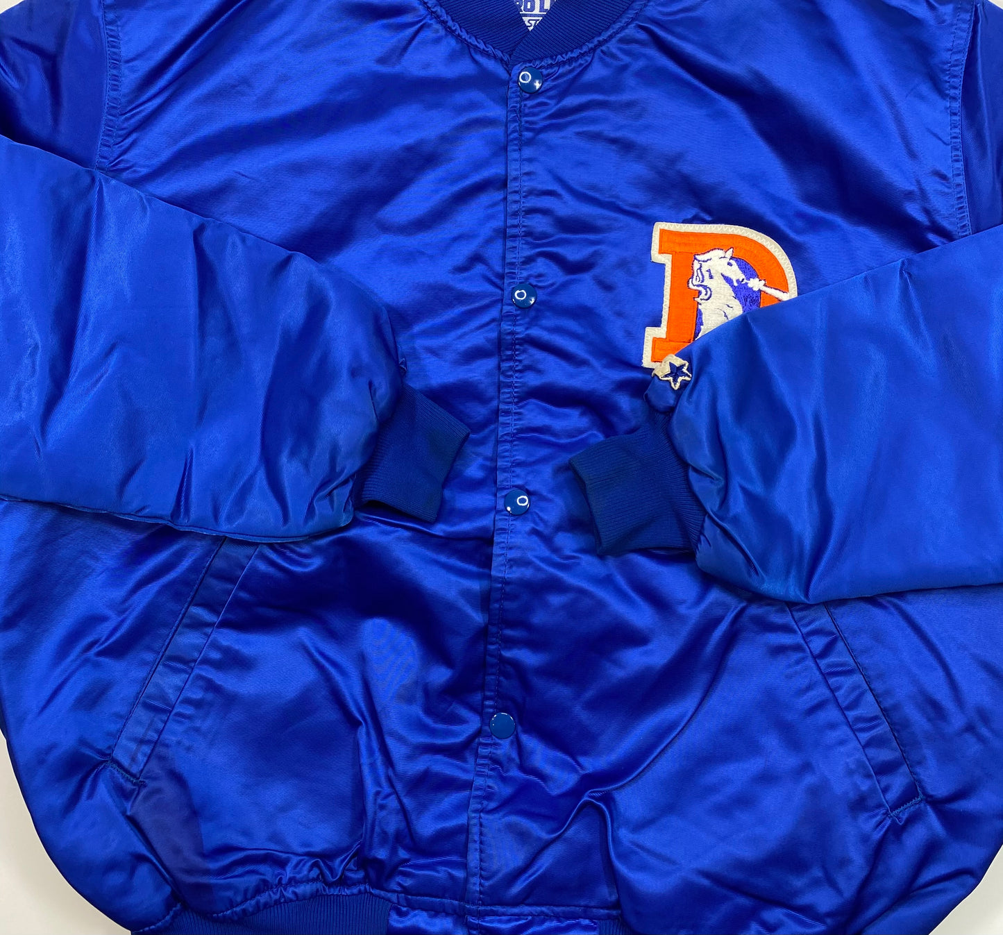 90's Starter x Broncos Vintage Padded NFL Nylon Jacket / 5035