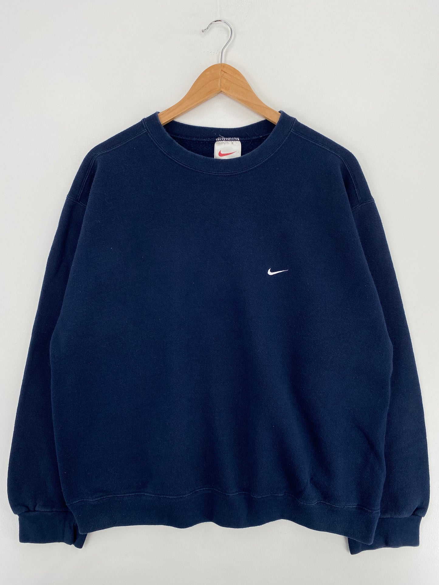 90's NIKE MINI SWOOSH Size L Vintage Sweat-Shirt / A5425