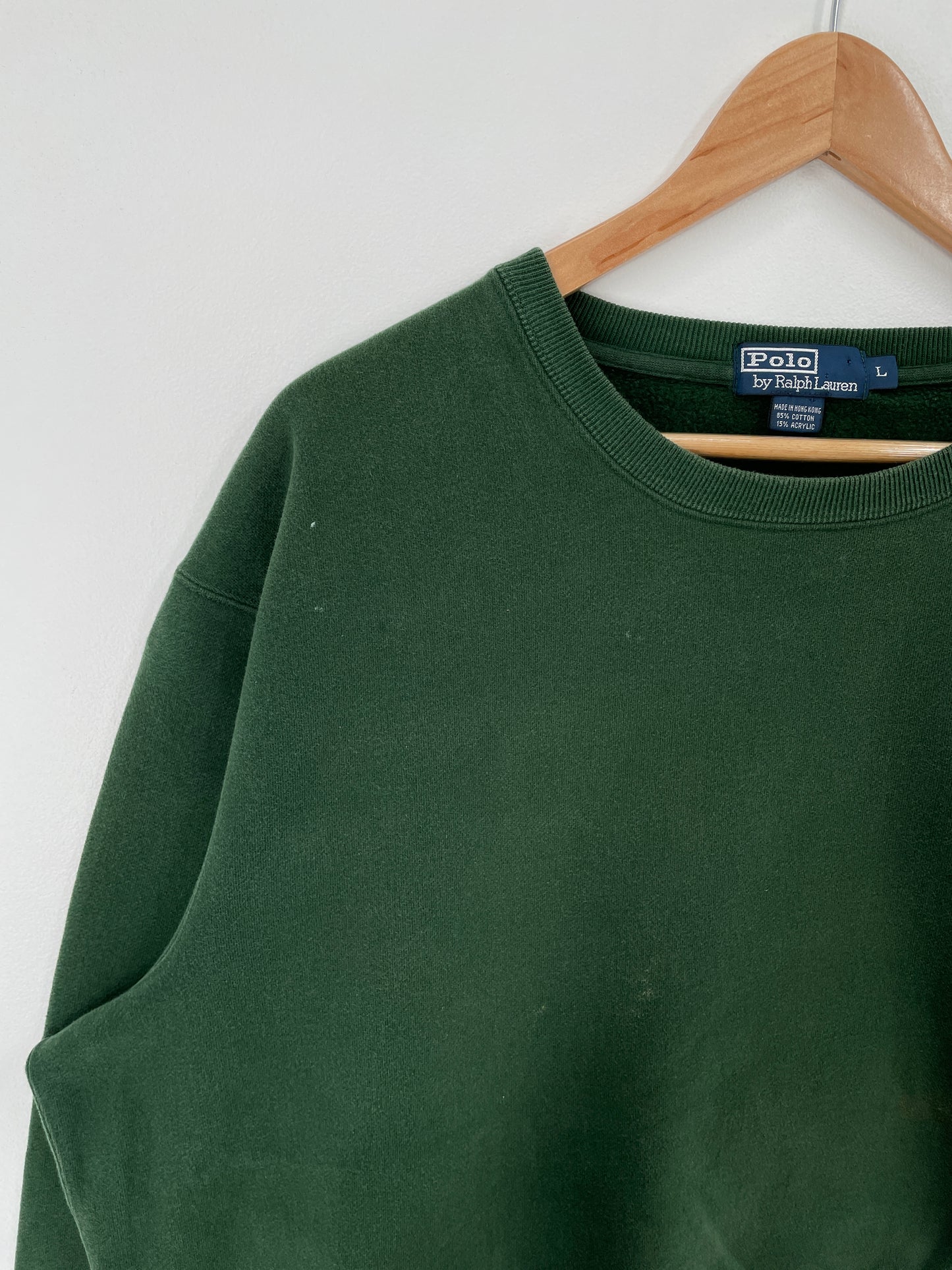 90's POLO RALPH LAUREN Size L Vintage Sweat-shirt / E197