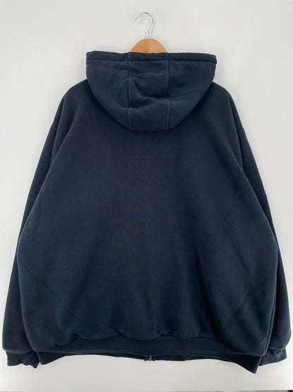 .Vintage CARHARTT Size XXXL Zip-up Hoodie Sweat-Shirt / E4361S