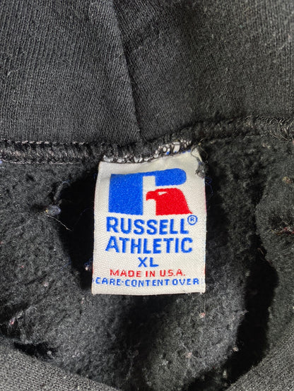 90's RUSSELL x PITTSBURGH STEELERS Made in USA Size XL Vintage NFL Hoodie Sweat-Shirt / E5958S
