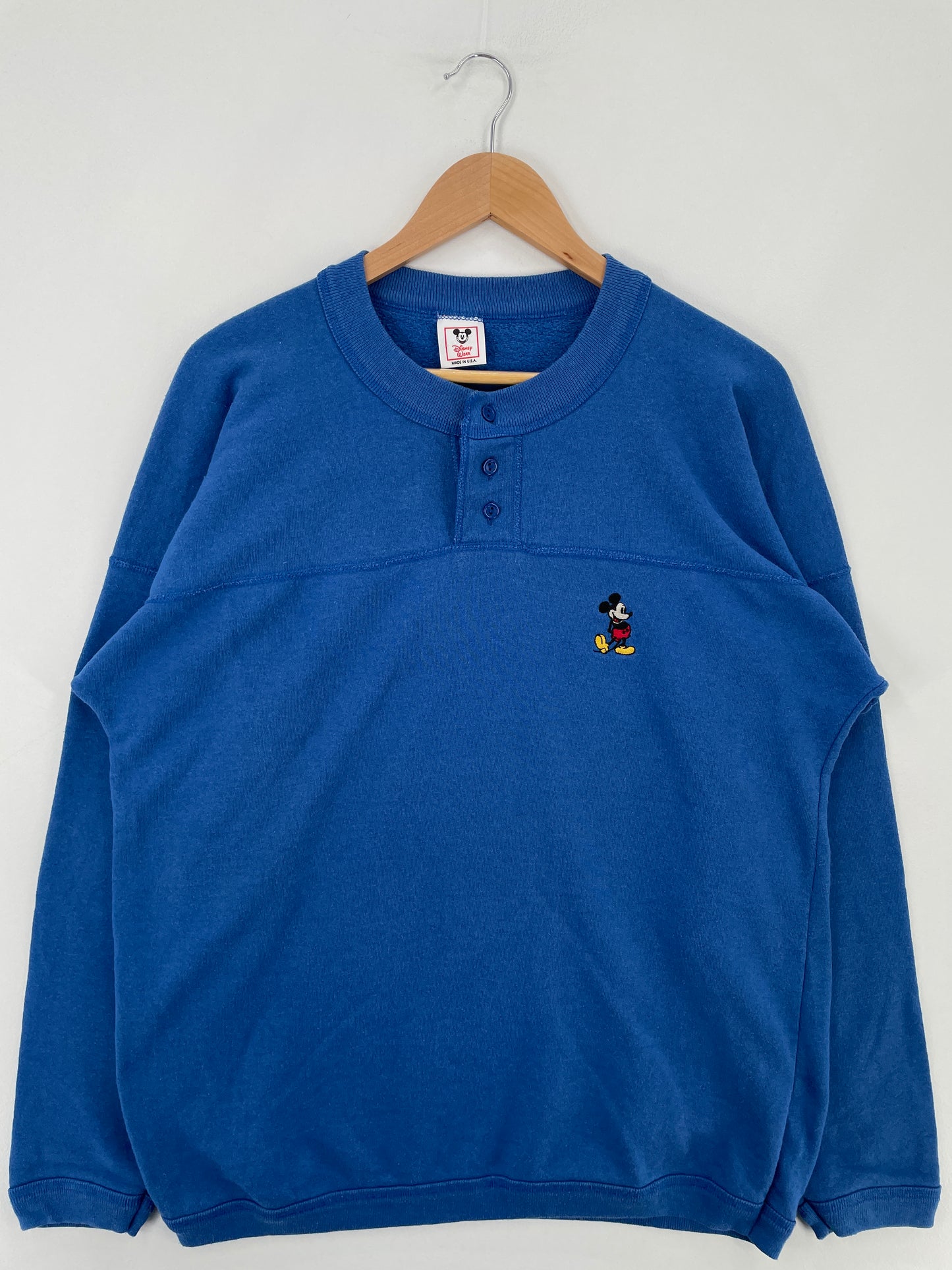 80’s DISNEY MICKEY Made in USA Size XL Vintage Sweat-Shirt / E3620S