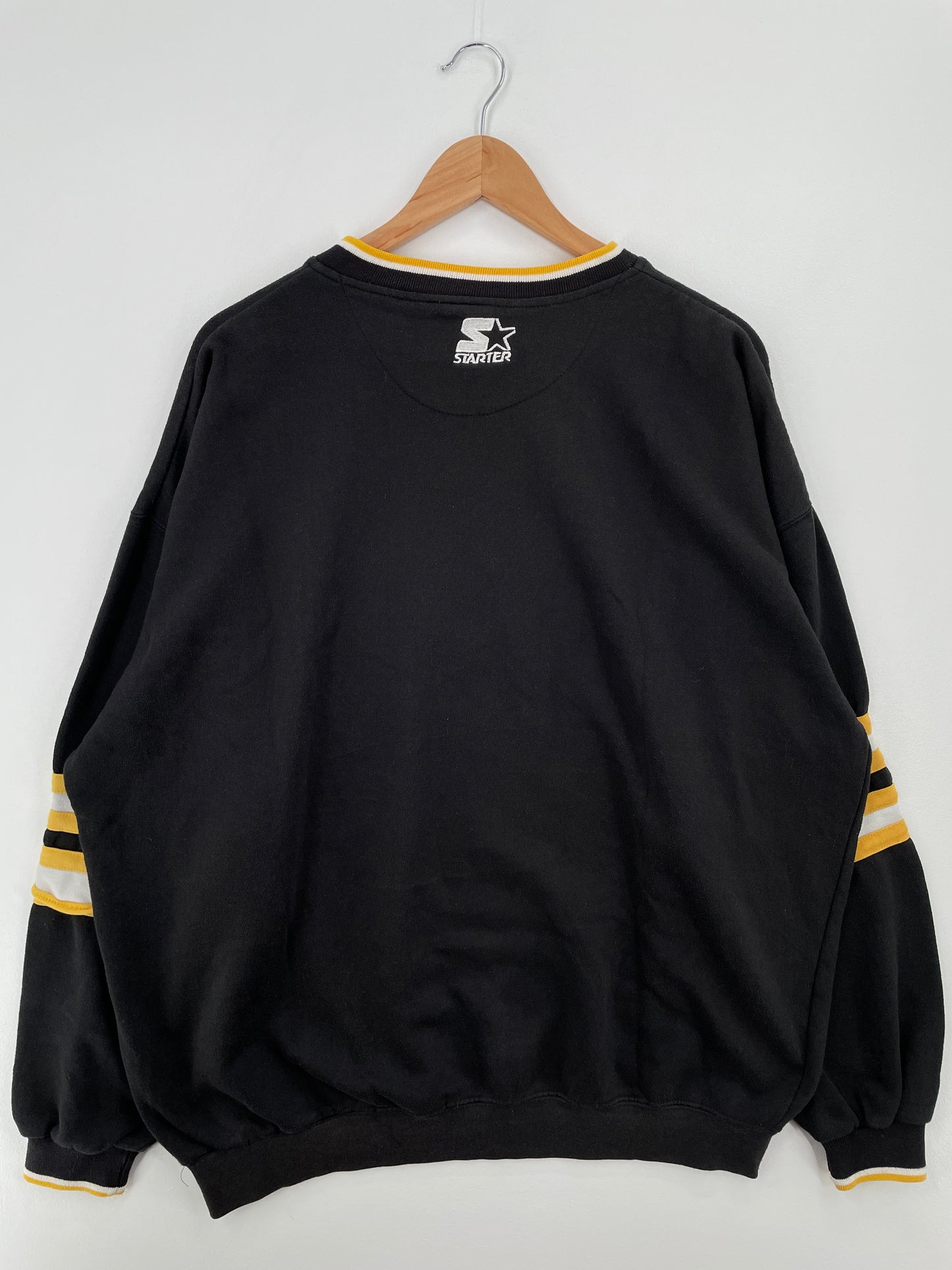 90's STARTER x IOWA HAWKEYES Size XXL Vintage College Sweat shirt / A8572