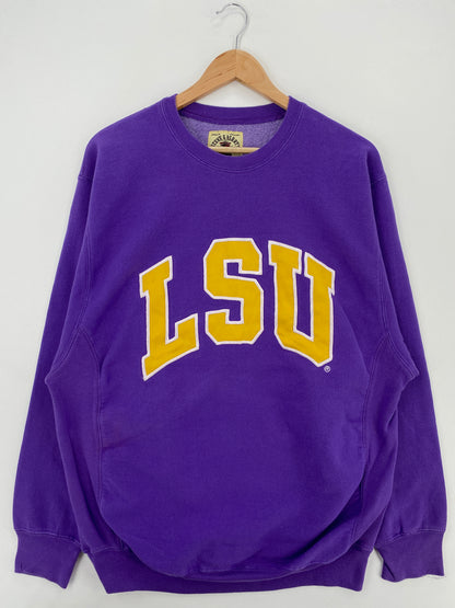Vintage LSU Size L Vintage College Sweat-Shirts / A4889