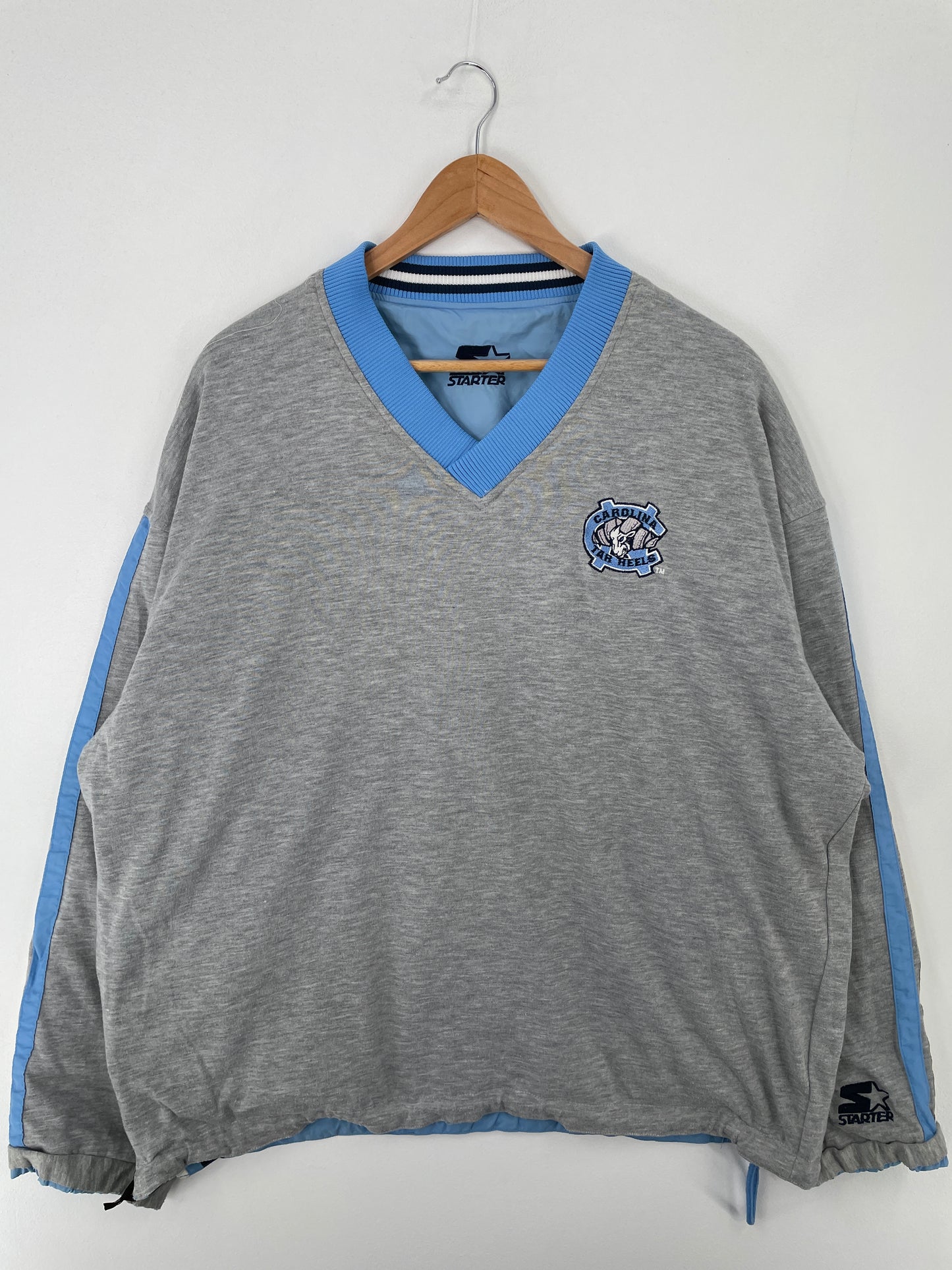 90's STARTER x CAROLINA TAR HEELS Size L Vintage NFL Reversible Nylon Jacket / A9554