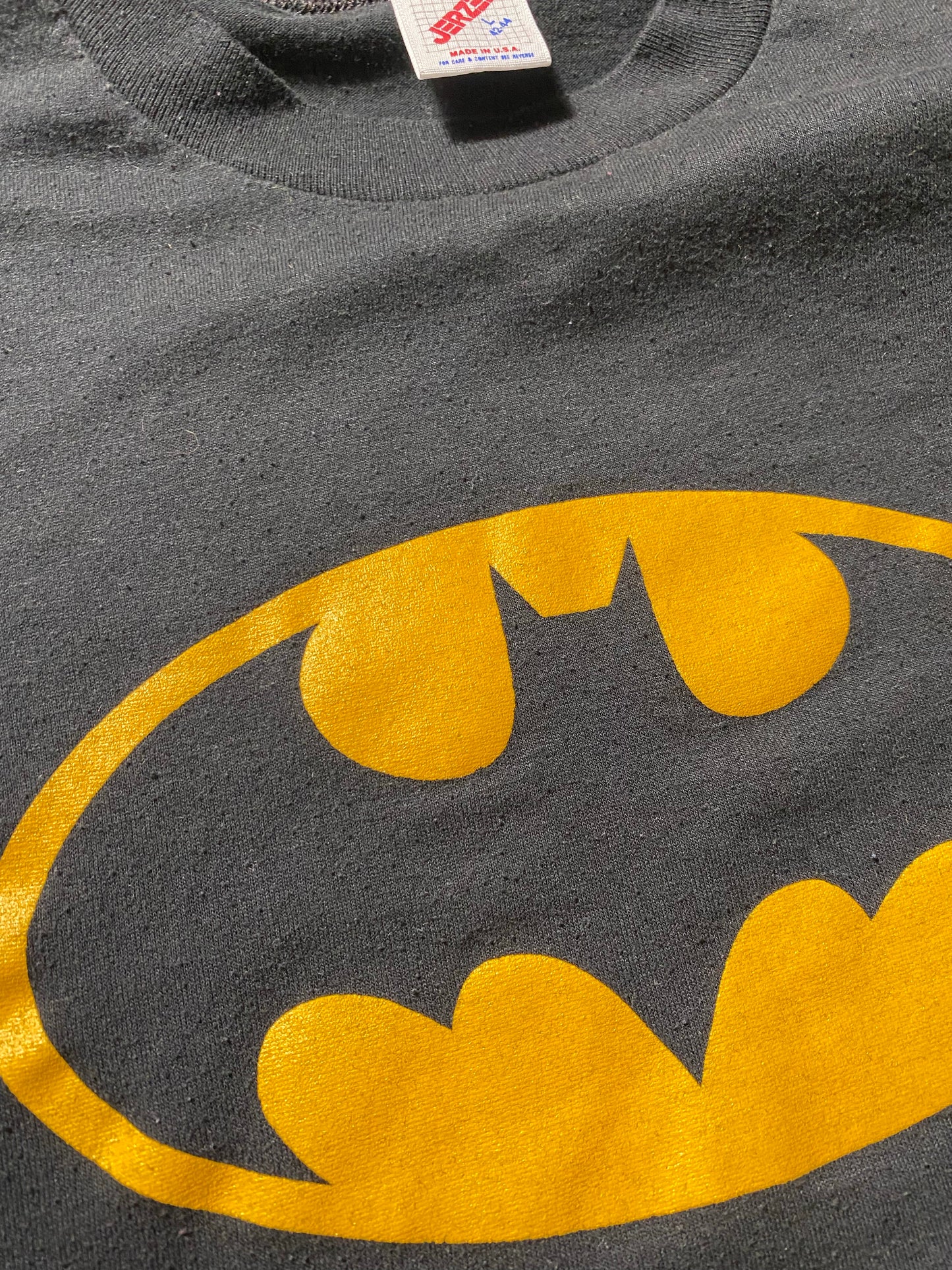 80’s MARVEL BATMAN Size L Vintage T-Shirt / K7697