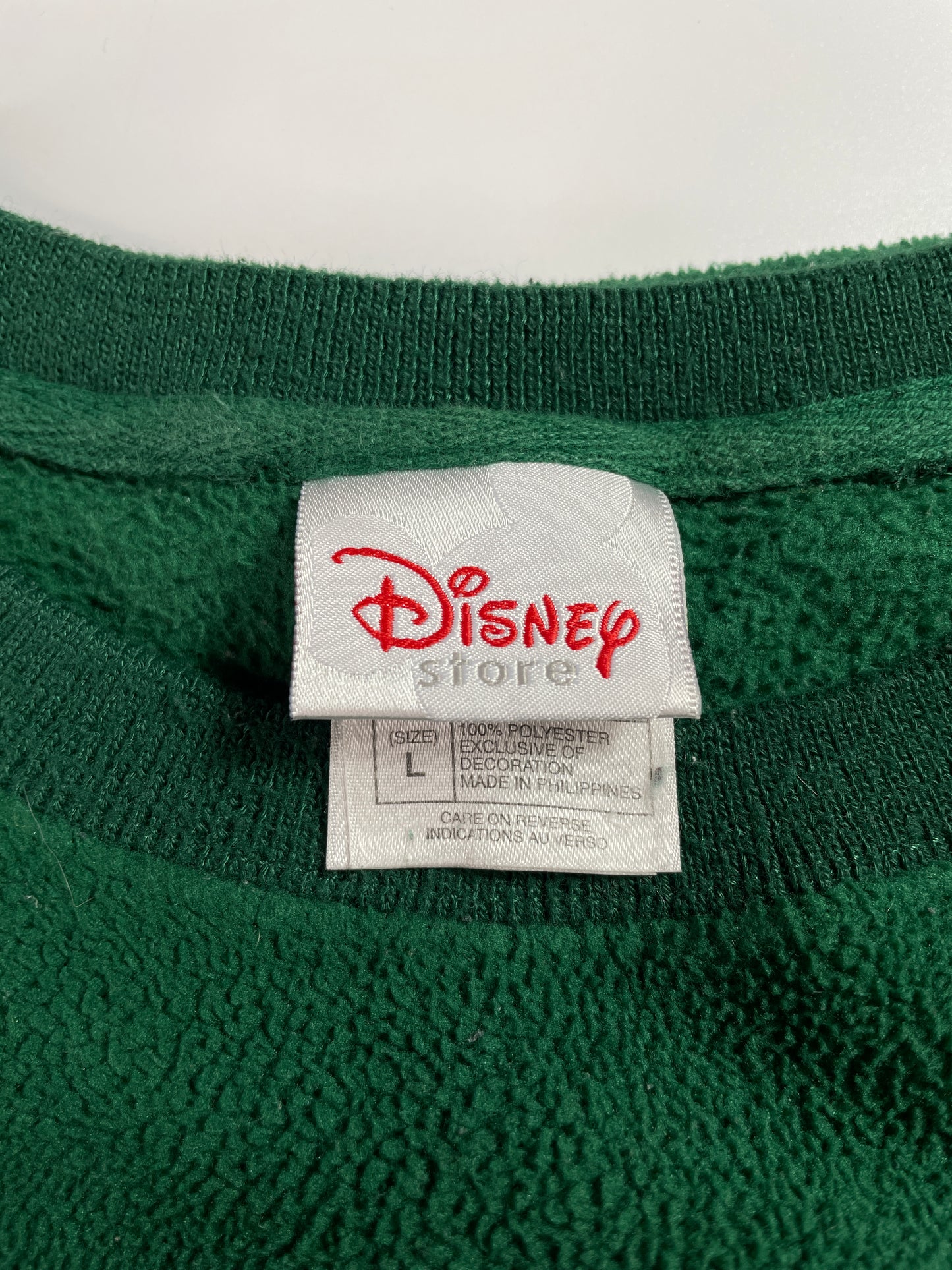 Vintage DISNEY GRUMPY Size L Fleece / E2583S