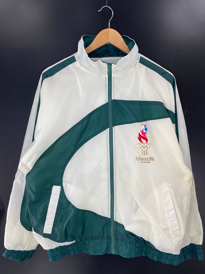 1996 ATLANTA OLYMPIC GAMES Size S Vintage Zip-up Nylon Jacket / A7990