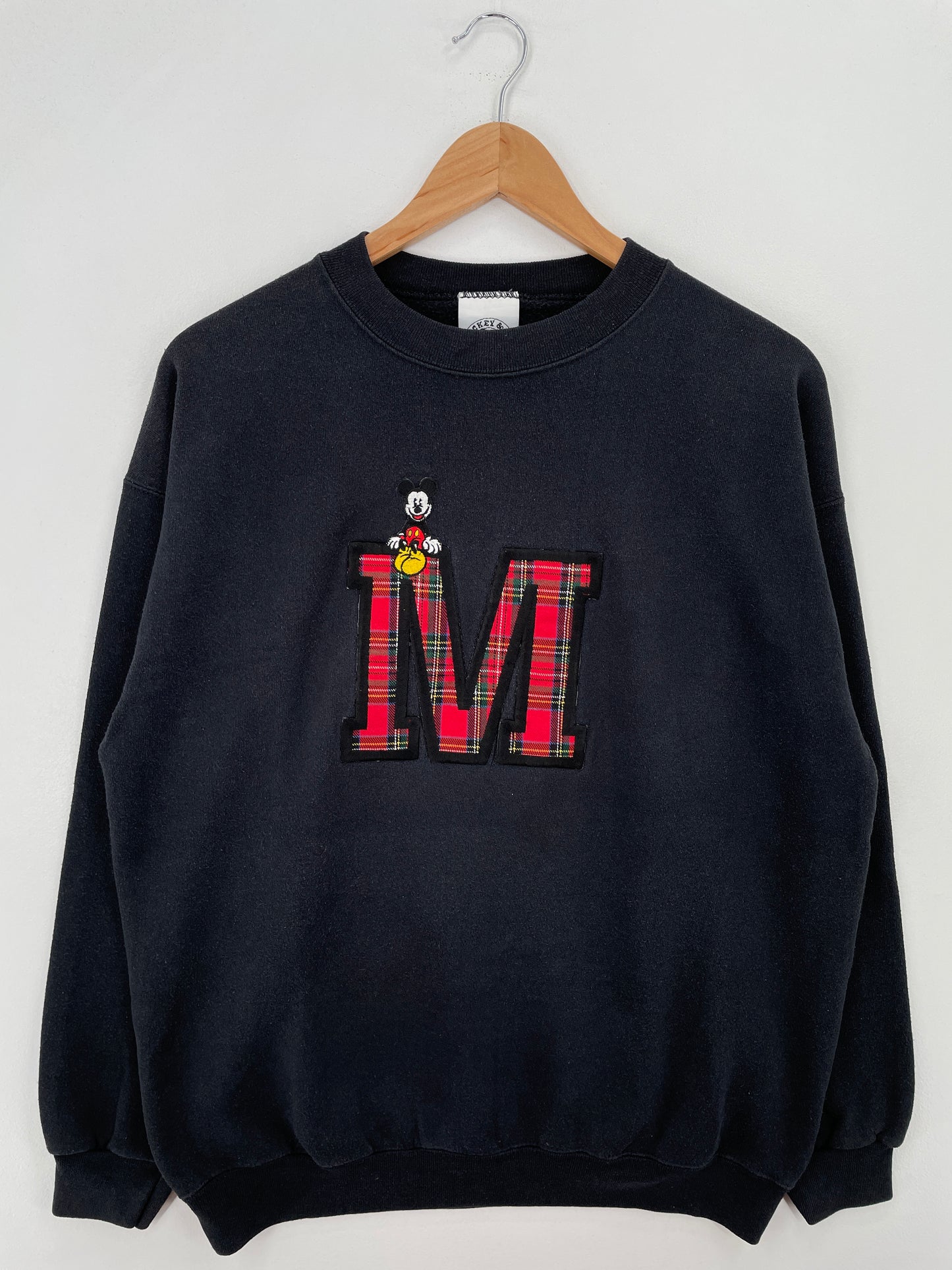 90’s DISNEY MICKEY Made in USA Size L Vintage Sweat-shirt / A7670