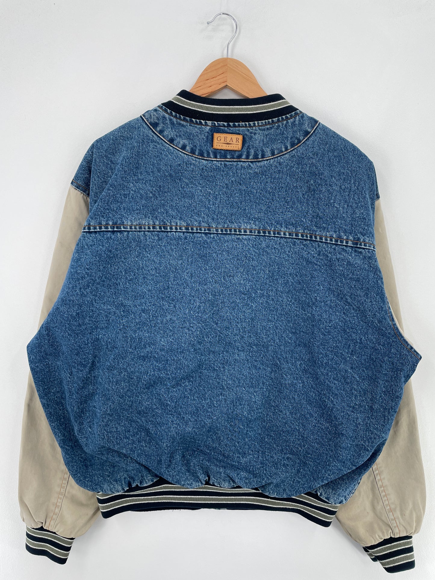 Vintage PITTSBURGH PIRATES Size L Denim Jacket / E765