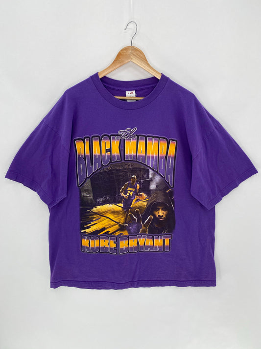 Vintage Kobe Bryant Size Approx. XXL T-shirt   / 5976