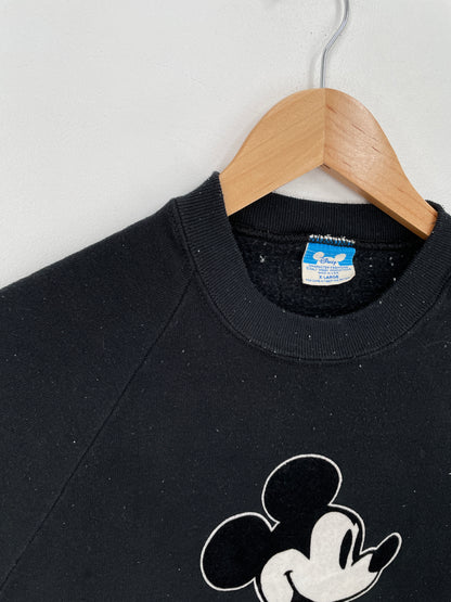 80's DISNEY MICKEY Made in USA Size XL Vintage Sweat-shirt / A6530