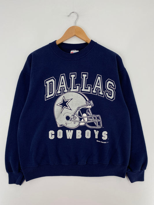 90's DALLAS COWBOYS Made in USA Size L Vintage NFL Sweat shirt / E2854S
