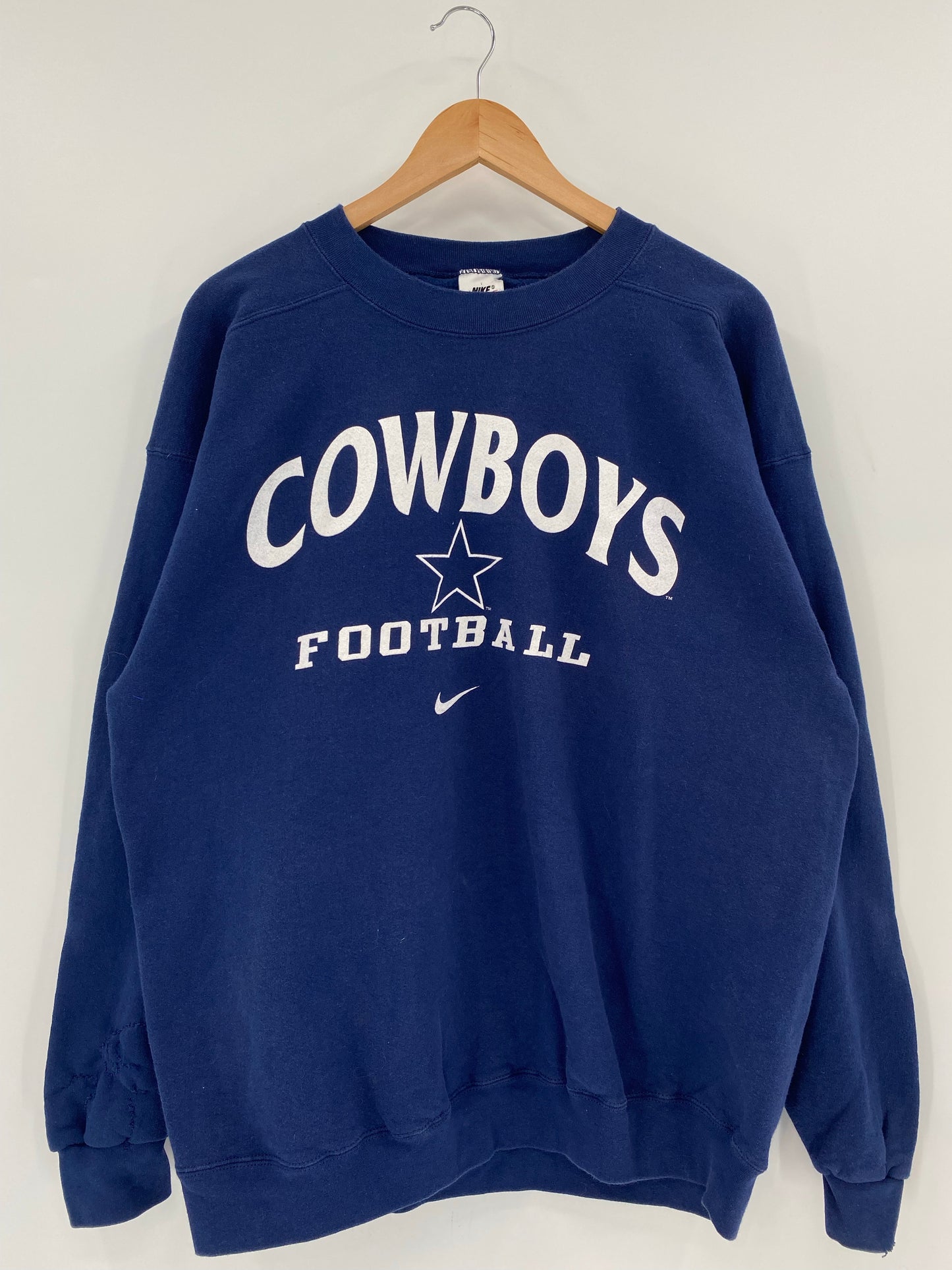 90's NIKE COWBOYS Made in USA Size L Vintage Sweat shirt / K6567