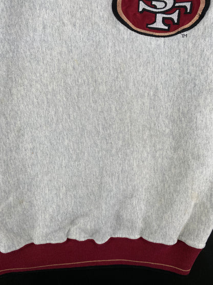 90's SAN FRANCISCO 49ERS Made in USA  Size XL Vintage NFL Sweat-shirt / A4907