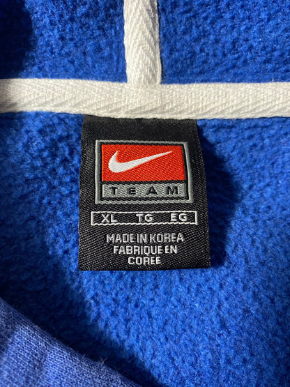 00' NIKE DUKE BLUE DEVILS Size XL Vintage College Hoodie Sweat-shirt / K9384