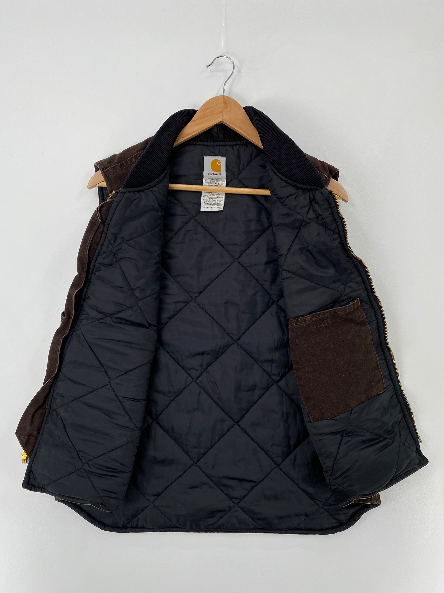 Vintage CARHARTT Made in USA Size L Duck Vest / E204