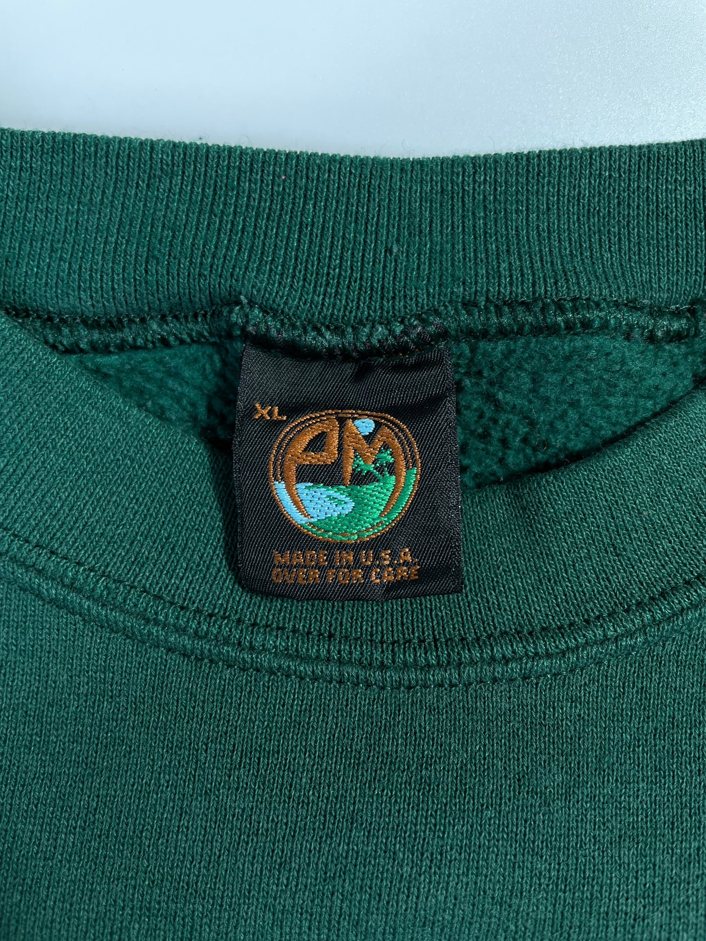 90's TEXAS A&M Made in USA Size XL Vintage College Sweat-Shirt / A7125