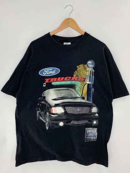 Vintage FORD TRUCKS Size XL Racing-T-Shirt / k5052