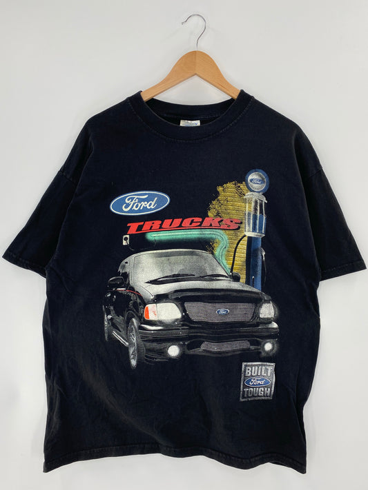 Vintage FORD TRUCKS Size XL Racing-T-Shirt / k5052