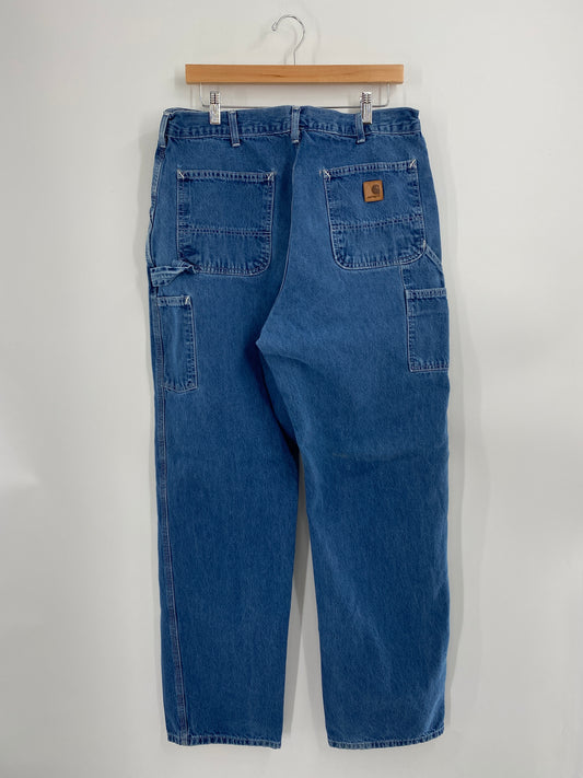 Vintage CARHARTT Size W34xL32 Denim Pants / A5780