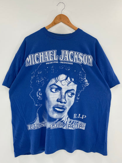 Vintage MICHAEL JACKSON Size XL Music T-shirt / K4263