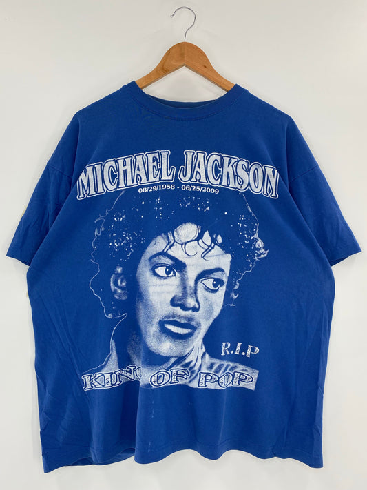 Vintage MICHAEL JACKSON Size XL Music T-shirt / K4263