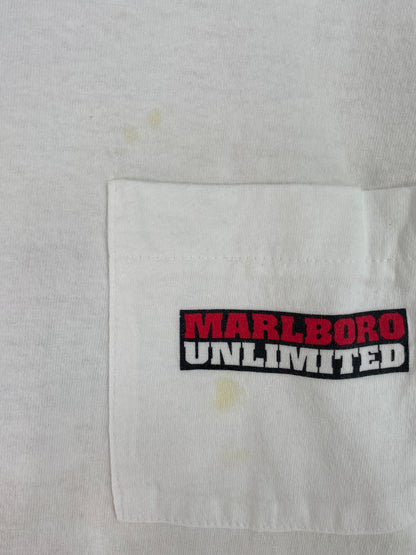 90’s MARLBORO Made in USA Size XL Vintage T-Shirt / A9833