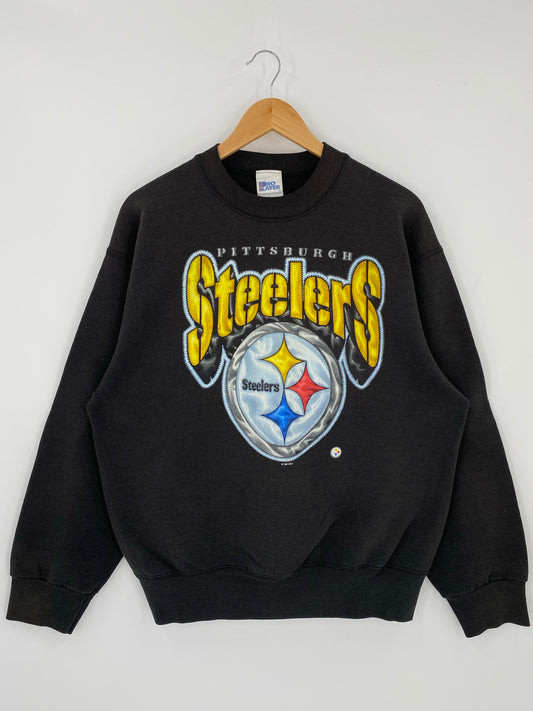 1997' PITTSBURGH STEELERS  Size L Vintage NFL Sweat-Shirt  / K4992