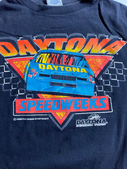 90’s DAYTONA Made in USA Size L Racing-T-Shirt / k5051