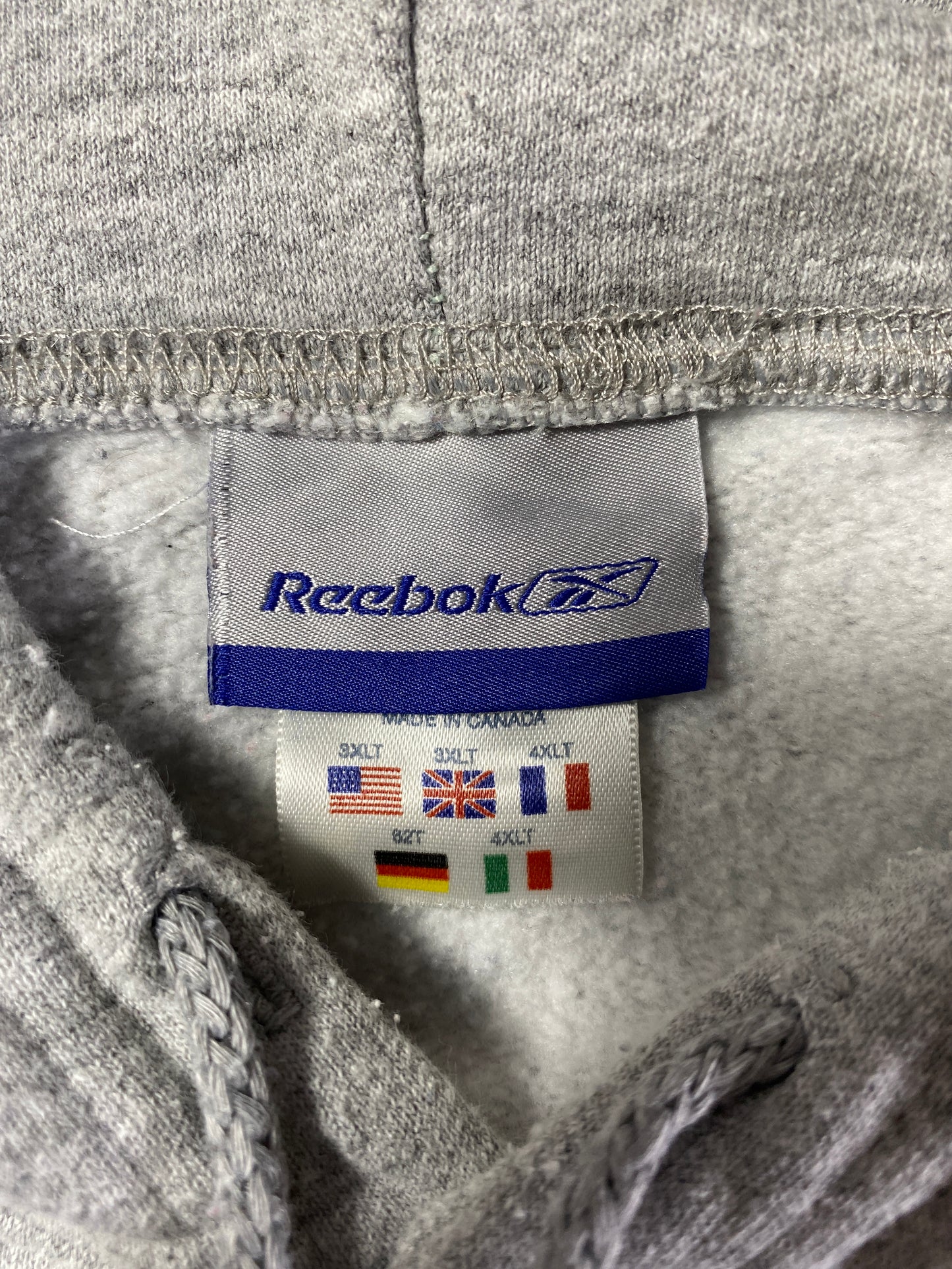 00' REEBOK x CHICAGO BULLS Size XXXL Vintage NBA Hoodie Sweat-Shirt / A6431