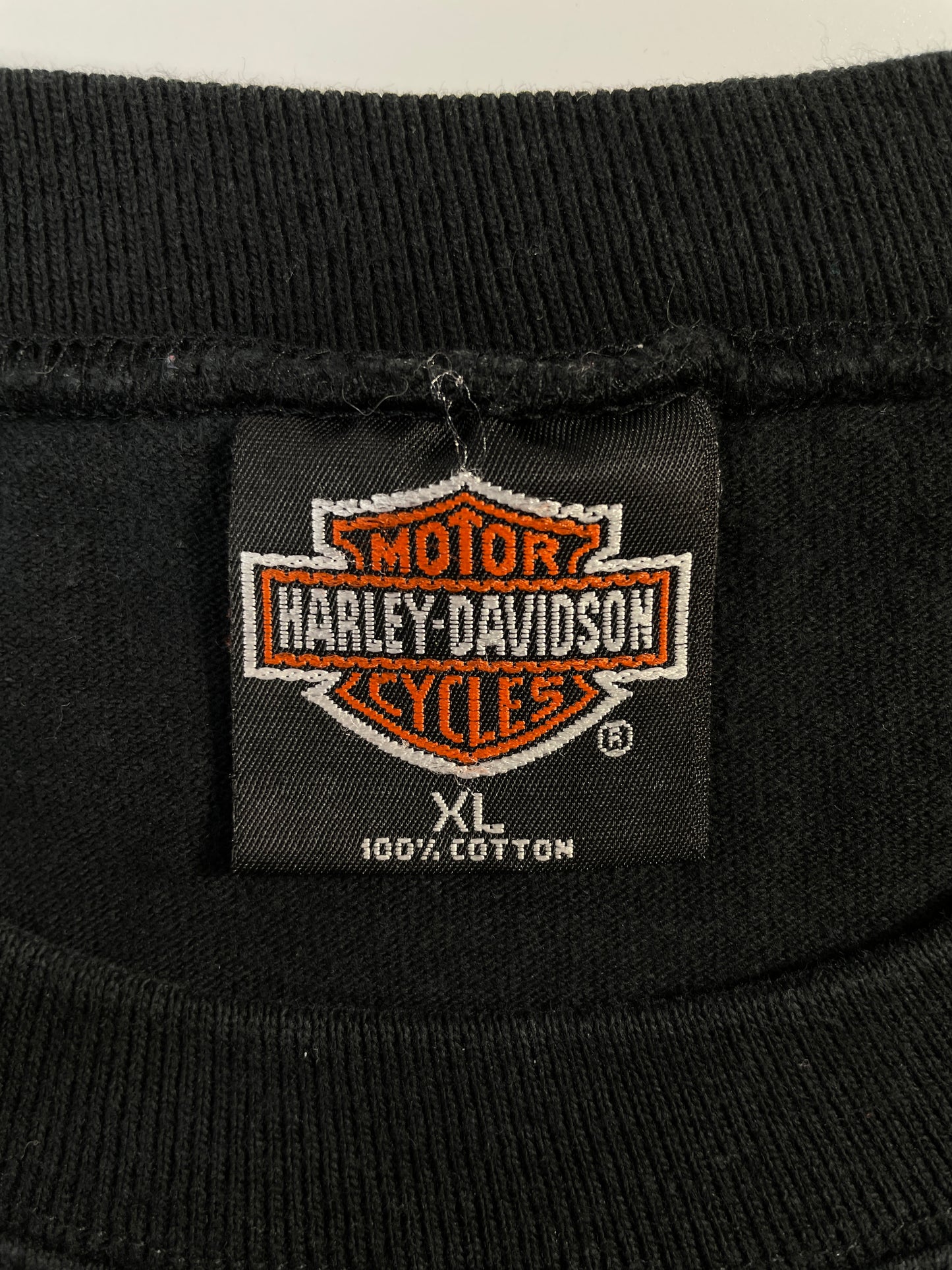 1996 HARLEY DAVIDSON Made in USA Size XL Vintage Long Sleeve T-shirt / E6534T