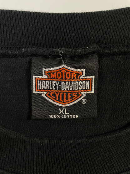 1996 HARLEY DAVIDSON Made in USA Size XL Vintage Long Sleeve T-shirt / E6534T