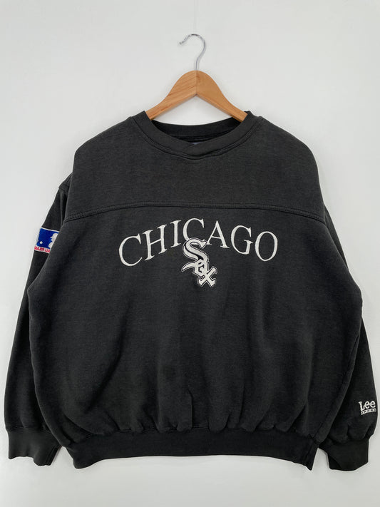 90’s CHICAGO WHITE SOX Size L MLB Sweat-shirt / A8521